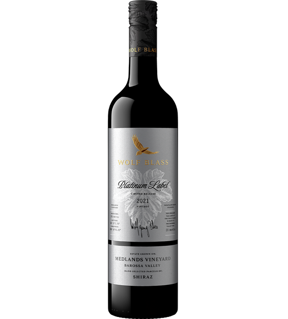Platinum Label Medlands Vineyard Barossa Valley Shiraz 2021